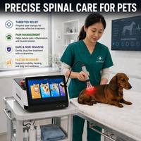 Equipo de Terapia Láser Veterinaria PHOMED Curelight Clase IV 810nm 980nm para Clínicas Veterinarias, Hospitales de Animales y Rehabilitación