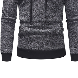 Sweat à capuche en polaire d'hiver pour homme Pull décontracté chaud 100% coton Lavé Imperméable Respirant Vêtement de sport pour tous les jours Entraînement - Product Image 5