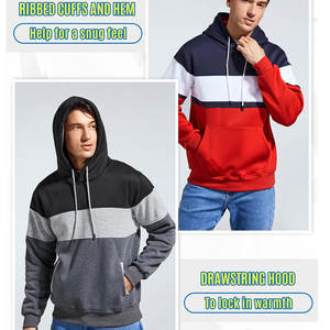 เสื้อฮู้ดแขนยาวผ้าคอตตอน100% เก็บความร้อนแขนยาวสวมใส่สบาย - Product Image 5