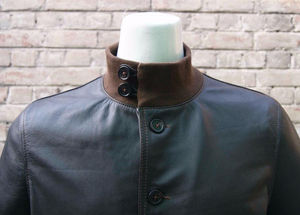 2025 <b>Men</b> Leather <b>Jacket</b> Varsity Flying <b>Aviator</b> full customized leather <b>jackets</b> made in isha industry - Product Image 2