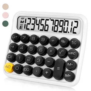 Kalkulator mekanis, kalkulator Jelly Bean Keyboard kalkulator untuk ujian kantor siswa