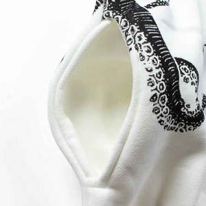 เสื้อฮู้ดพิมพ์ลายสกรีนสำหรับผู้ชายเสื้อมีฮู้ด100% ผ้าฟลีซผ้าฝ้ายโอเวอร์ไซส์และไหล่ตกโลโก้ที่กำหนดเอง - Product Image 6