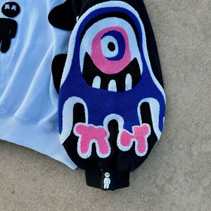 Sweat à capuche en coton éponge française 500 g/m², sweat à capuche pour hommes, sweat à capuche court personnalisé Boxy, sweat à capuche surdimensionné Boxy Fit - Product Image 2