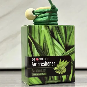 Air Freshener Car Type Liquid Fragrance Aroma Fresh Style Bottle Hanging Standing Home Office Car Use Pandan Leaf Malaysia