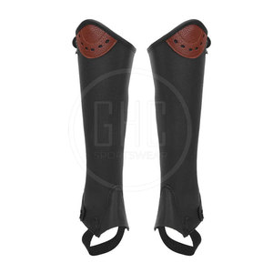 Chaps en cuir véritable à prix très bas, en vente en ligne, meilleure qualité, confortables, chaps d'équitation pour hommes - Product Image 1