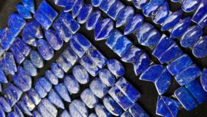 Alta calidad, tamaño personalizado, lapislázuli suelto, cabujón azul, gemas, materiales naturales semipreciosos para hacer joyas, venta al por mayor - Product Image 2