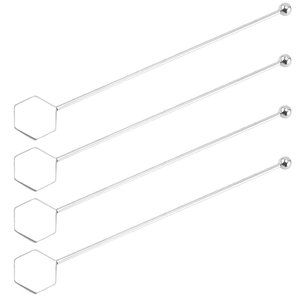 Bâton d'agitation à cocktail avec nom personnalisé Nouveau design Outil de bar en métal de qualité supérieure pour la maison et la fête de mariage Décoration de table et mélange de boissons - Product Image 3