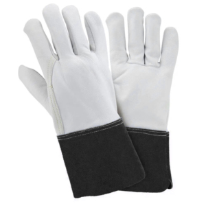 Guantes de soldadura de cuero dividido de vaca de grano de oveja suave de alta calidad, equipo de protección Personal anticorte, protección de seguridad - Product Image 5