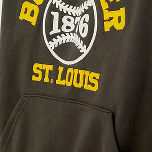Sweat-shirts imprimés en relief pour fabricants de vêtements streetwear, en coton et polyester, polaire, impression en relief, col à capuche d'hiver - Product Image 5