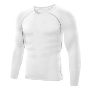 Customized Heat-Transfer Printed Breathable Full Sleeve MMA & BJJ <b>Rashguard</b> 100% Polyester Sports Wear Premium for Athletes - Product Image 3