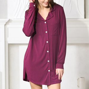 <span class=keywords><strong>Camicia</strong></span> <span class=keywords><strong>da</strong></span> <span class=keywords><strong>notte</strong></span> <span class=keywords><strong>da</strong></span> donna in modal a maniche lunghe, <span class=keywords><strong>camicia</strong></span> <span class=keywords><strong>da</strong></span> <span class=keywords><strong>notte</strong></span> in jersey organico <span class=keywords><strong>con</strong></span> <span class=keywords><strong>bottoni</strong></span>, abbigliamento <span class=keywords><strong>da</strong></span> <span class=keywords><strong>notte</strong></span> sostenibile per donna - Product Image 5