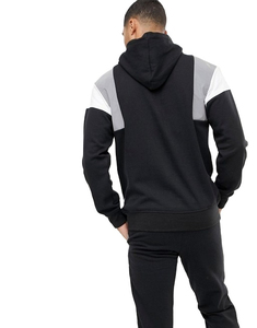 Sweat-shirts surdimensionnés pour hommes en polaire polyester/coton, personnalisables avec logo, pour l'hiver, impression numérique brodée, teinture unie, écologiques - Product Image 5