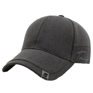 Moda Denim Oxford gorras de béisbol deportivas logotipo personalizado bordado Vintage ajustable papá sombreros Streetwear común - Product Image 6