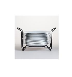 Soporte de placa de vajilla de diseño admirable soporte de placa de acero inoxidable de gran calidad a precio asequible del mundo del metal indio - Product Image 6