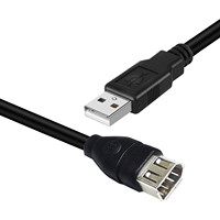 Firewire IEEE 1394 Adaptateur USB 6 broches femelle F vers USB M Câble mâle pour imprimante, appareil photo numérique, scanner, disque dur 0.2m