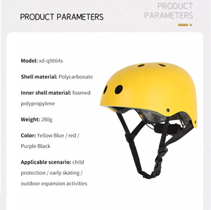 หมวกกันน็อคจักรยานสำหรับเด็ก ABS แบบปรับได้หมวกแข็งแบบปลอดภัยระบายอากาศได้อุปกรณ์ป้องกันสำหรับการขี่และปีนเขากลางแจ้งสำหรับเด็กผู้ใหญ่ - Product Image 5