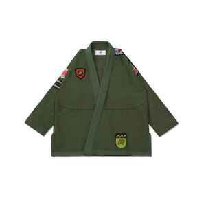 Kimono de Jiu-Jitsu brésilien sur mesure de haute qualité, 100% coton, patch tissé, broderie, vêtements de BJJ, 400g, pré-rétréci, fabriqué au Pakistan - Product Image 1