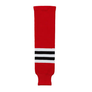 Meilleures ventes Chaussettes tricotées antidérapantes durables pour le hockey sur glace Nom de l'équipe personnalisé Chaussettes tricotées pour le hockey sur glace en Offre Spéciale - Product Image 4