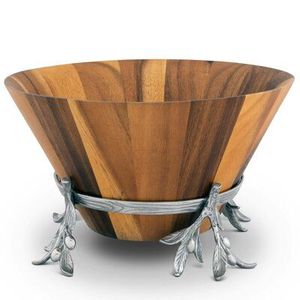 Bols à salade en bois imprimés sur mesure Plateau de saladier le plus vendu Taille personnalisée Fabriqué en Inde - Product Image 4