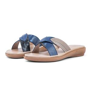 Sandales à talons bleues décontractées Softy CL5388 - Product Image 3
