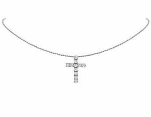 Cruz de plata esterlina Moissanite Diamond Iced Out Hip Hop colgante con Figt para boda, fiesta, cumpleaños - Product Image 3