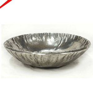 Cuenco para servir de calidad superior, cuenco de chocolate acabado de aluminio y plata para el hogar - Product Image 1