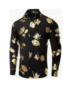 Camisas de vestir con cierre de botones y mangas completas de satén de otoño para hombre de oficina y ropa informal con servicio personalizado - Product Image 4