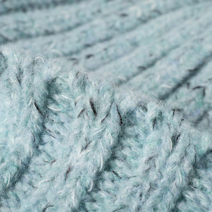 Gorro de Invierno de Punto Acanalado, Suave y Grueso, Gorro Cálido para Mujer y Hombre, Gorro Minimalista de Punto Acanalado de Algodón para Exteriores - Product Image 4