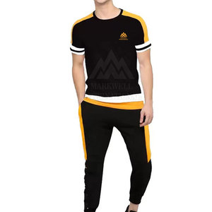 2025 Low Moq Pocket Style Men T Shirt And Trouser Set Nuevo estilo Custom Fabric Men T Shirt And Trouser Set - Product Image 1