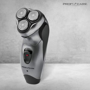 Afeitadora Eléctrica Gris con Cuchillas Triples y Dobles, Afeitadora Rotatoria de Láminas Impermeable IPX7 para Afeitado Corporal, Repuesto y Uso en Autocaravanas - Product Image 3