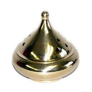 กระถางธูปโลหะชุบทองขนาดเล็กสไตล์โบราณที่มีน้ำหนักเบาของตกแต่งบ้านพร้อมการแข่งขันดีไซน์ใหม่ - Product Image 1