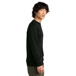 Sudadera negra de cuello redondo polar para hombre-Jersey suave y acogedor para ropa informal, ideal para capas en otoño e invierno - Product Image 4