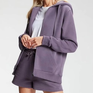 Sudadera con capucha holgada de algodón con logotipo personalizado y traje deportivo informal de nueva moda para adolescentes para temporadas de verano e invierno - Product Image 5