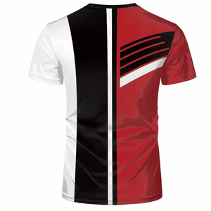 Nueva llegada de alta calidad Camisetas de talla grande para hombre Sublimación baja MOQ Cuello redondo Colores sólidos-¡Ajuste perfecto! - Product Image 6