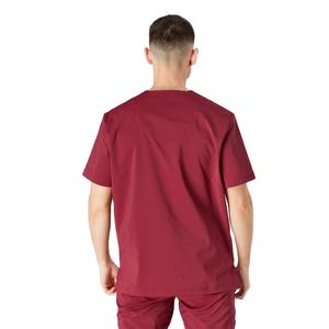 Camiseta Médica de Trabajo para Hombre, Uniforme Cómodo de Manga Corta, Personalizable, para Clínica, Marca Privada - Product Image 4