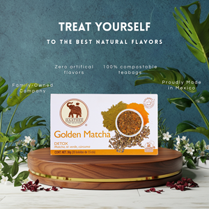 Té Matcha Dorado Haathee, 20 Sobres de 35g, Estilo Bolsita de Té, Té Verde Japonés Premium en Paquetes Individuales - Product Image 4