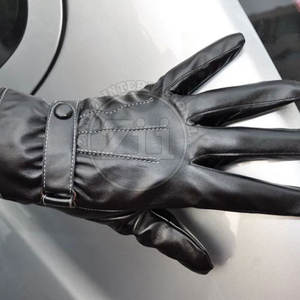 Gants de conducteur en cuir robustes sur mesure Gants simples de vente en gros à la mode pour une utilisation quotidienne des sports décontractés pour la saison d'hiver - Product Image 6
