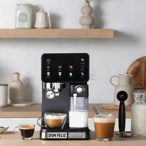 20 Bar Semi Automatic Espresso Machine Touch Screen Milk Frother Removable Water Tank <b>Coffee</b> <b>Maker</b> for Home - Product Image 4