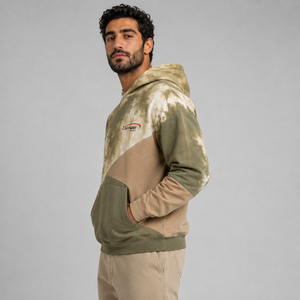 Latest Arrival Men Tie Dye <b>Hoodie</b> Custom Logo <b>Soft</b> Cotton Fleece Warm Breathable Pullover Casual Streetwear Tie Dye <b>Hoodie</b> - Product Image 4