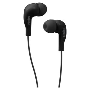 Audífonos Intrauditivos con Cable Sbs Studio Mix 10 Negros con Micrófono y Sonido Estéreo - Product Image 1