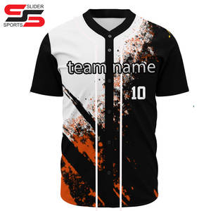 Ensembles de maillots de baseball personnalisés sublimés 2026/27, respirants, séchage rapide, impression personnalisée en extérieur - Product Image 1