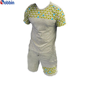 Nuevo Conjunto de Camiseta y Pantalones Cortos de Verano para Hombre de Alta Calidad Personalizado con Logotipo Personalizado, Camiseta y Pantalones Cortos Lisos, Conjunto Deportivo de 2 Piezas - Product Image 2