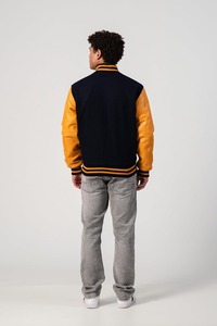 Chaqueta universitaria para hombre de moda 2025 de proveedor de Pakistán, ropa de moda de lona cómoda, opciones OEM de bordado frontal personalizado - Product Image 6