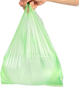 Venta caliente de bolsas impermeables de tamaño de logotipo personalizado para bolsa de compras bolsa de camiseta de plástico - Product Image 2