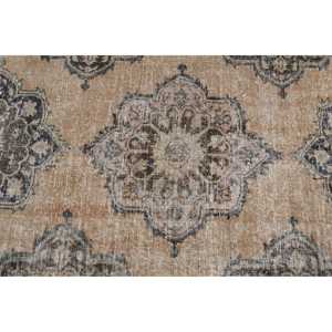 2.9x10.8 ft Turkish Rug, Vintage Runner Rug, <b>Brown</b> Oriental <b>Wool</b> Rug - Product Image 4