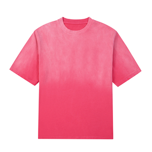 Camiseta de Diseño Personalizado con Lavado Ácido, la Mejor Calidad, Color Sólido, Talla Grande, para Hombre, 2026 - Product Image 2