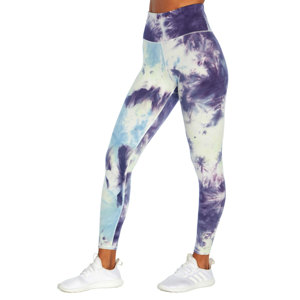 Leggings de entrenamiento de cintura alta con estampado Tie-Dye para mujer Yoga a prueba de sentadillas con bolsillos para deportes de gimnasio - Product Image 2