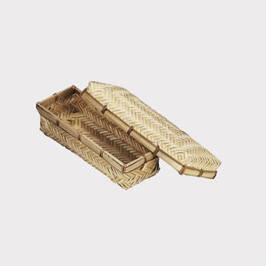 Panier de rangement pliable en bambou écologique, tressé à la main, idéal pour la maison et les cadeaux – Meilleures ventes 2024 - Product Image 5