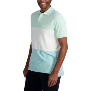 T-shirt de Golf vierge 100% coton pour homme, Logo brodé, Polo uni à manches courtes, grand/grand/personnalisé - Product Image 4