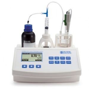 Titrant automatique et pH-mètre Hanna Instruments HI84532 pour l'analyse de l'acidité titrable dans les jus de fruits - Product Image 1